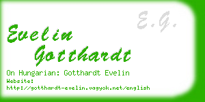 evelin gotthardt business card